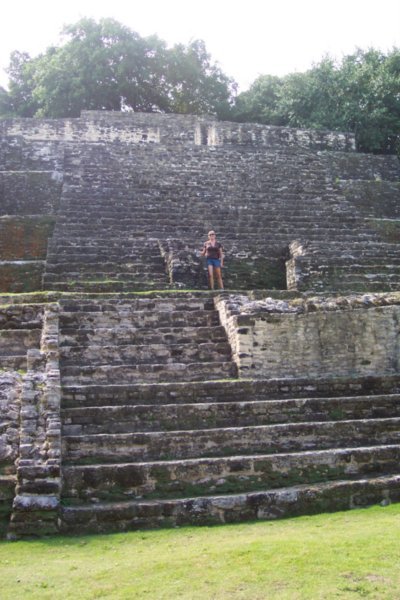 My first of many Mayan climbs