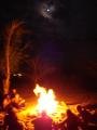 But bonfire under full moon is too good to resist!