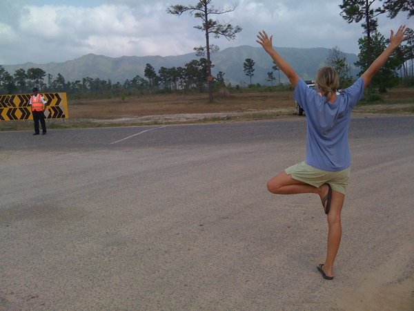 Yogic Hitchiking at the Junction