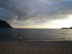 our second dusk at Old Woman Bay