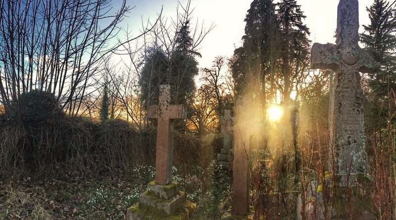 The family cemetery