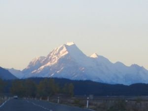 Road to Mt. Cook