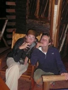 Relaxing After a Long Hike - Cuban Cigars are Really Cheap Here - Go Figure