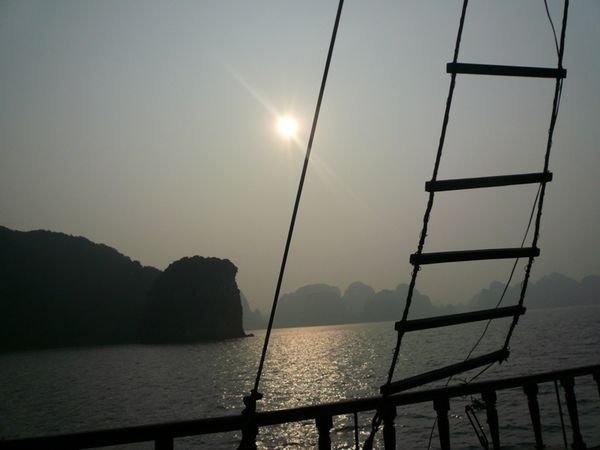 Halong Bay in the Evening