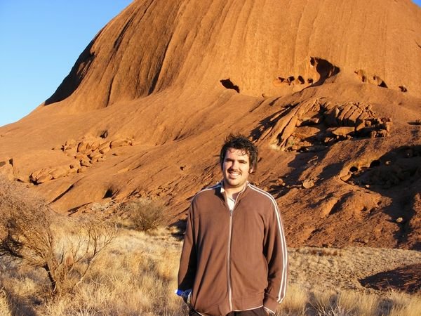 Gary at Uluru