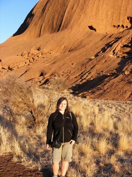 Emma at Uluru