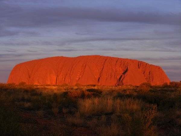 Sunset at Uluru 2