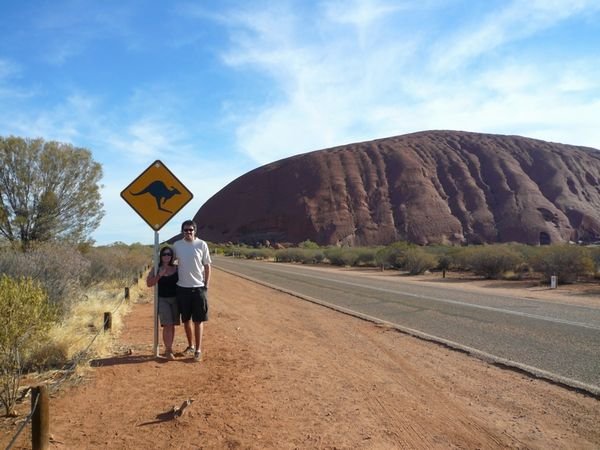 Looking out for Skippy at Uluru