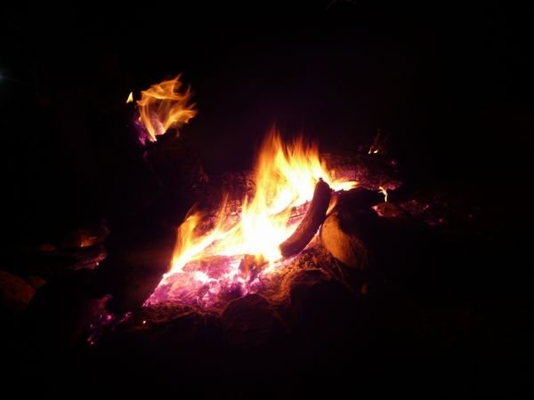Campfire At Wilpena Pound