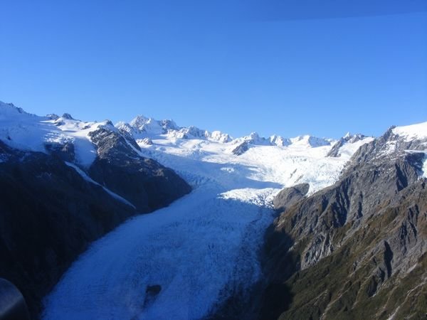 Franz Josef Glacier From The Air