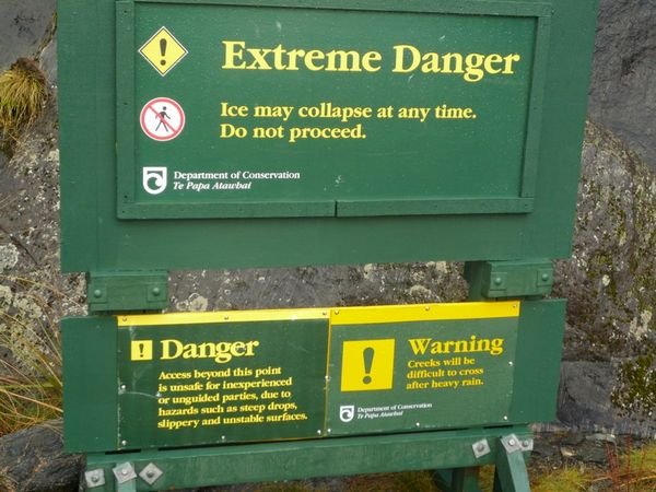 More Danger Signs