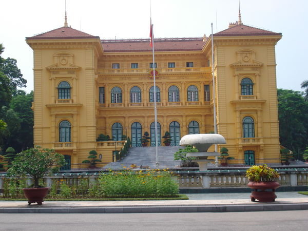The presidents palace