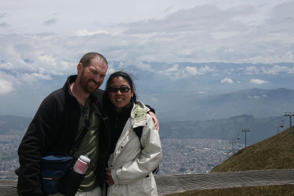 View of Quito at 4,100 metres