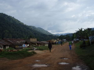 Main Street, Buhoma Village Uganda