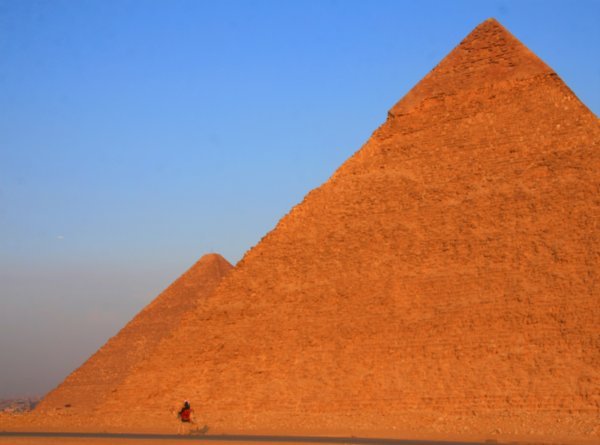 Pyramids of Cheops and Khafre