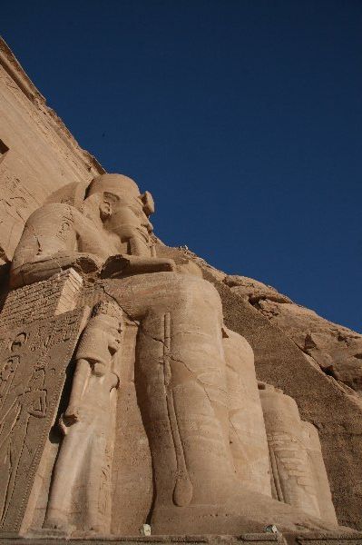Colossus of Rameses II with Nerfetari