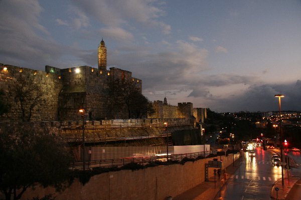 Old City and Citadel by Night