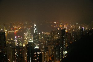 View of Hong Kong from The Peak