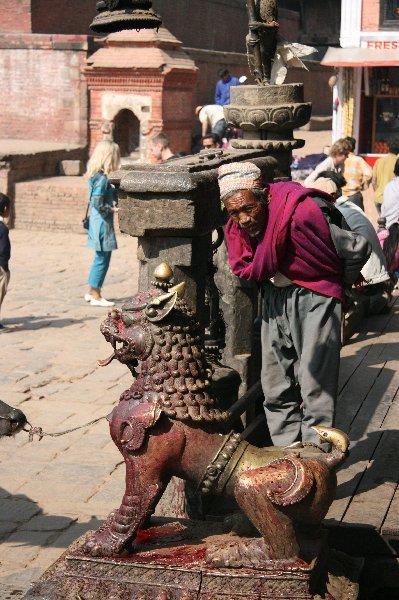 Old Man, Bhaktapur