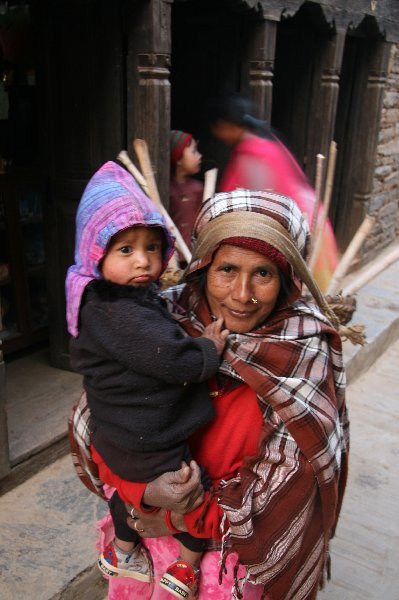 Old Woman and Granddaughter