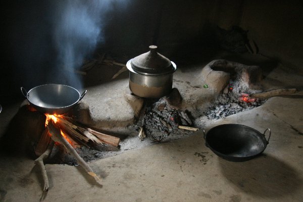 Tharu Cooking Fires