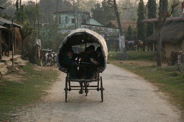 Nepalese School Bus