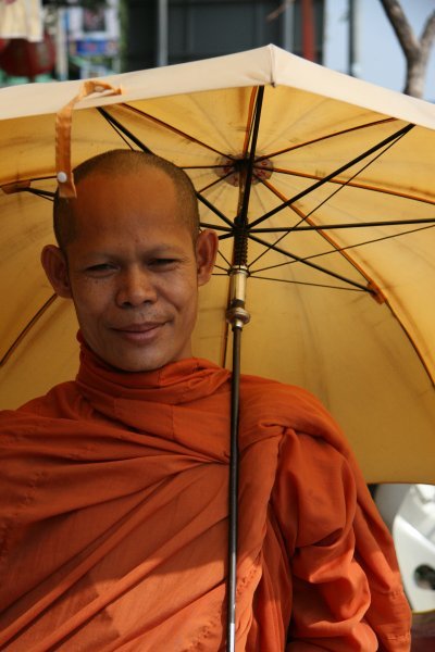 Monk, Riverside Phnom Penh