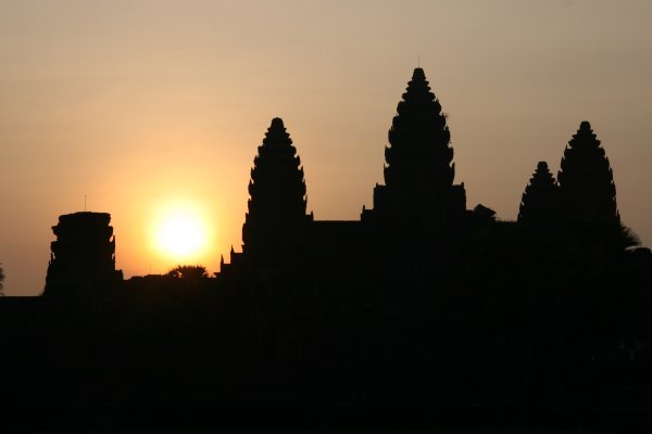 Day Breaks over Angkor Wat