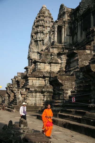 Monk, Angkor Wat