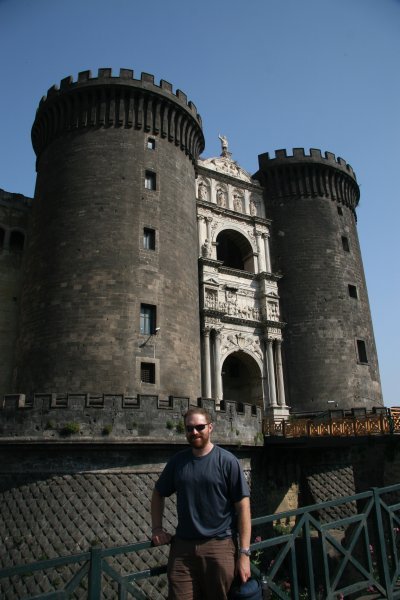 Me at the Castel Nuovo
