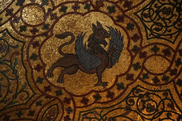 Mosaic, Roger II's Castle, Palermo