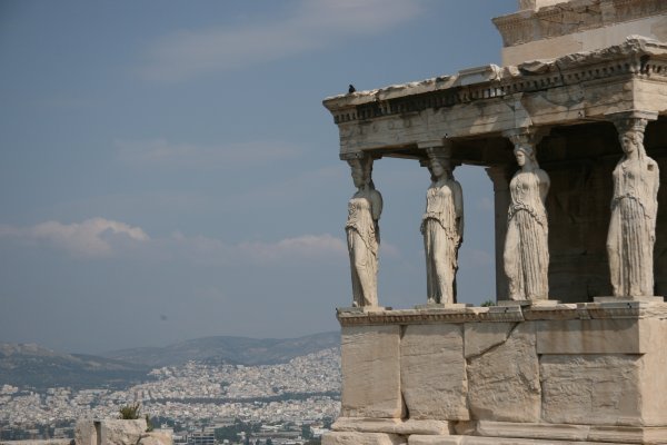 The Caryatids of the Acropolis