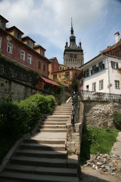 Sighisoara Staircase and Clocktower