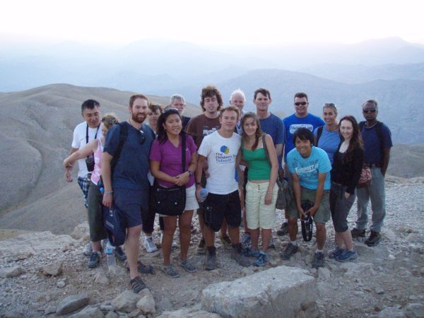 Group photo, Mt Nemrut