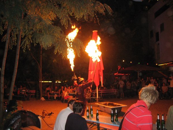 Fire Guy at Zapata