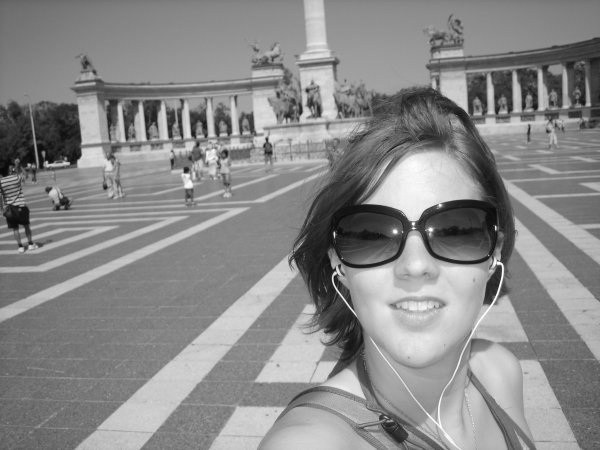 Me at Heroes' Square