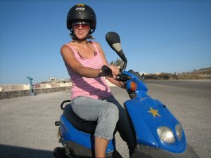 Me and my scooter!