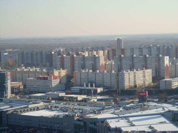 Petrzalka soviet-style blocs
