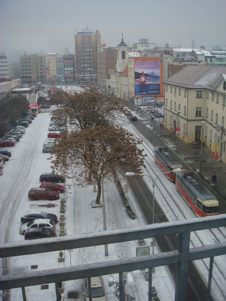 View from the hostel (Bratislava)