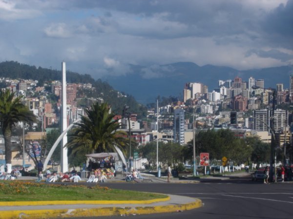 View in Quito