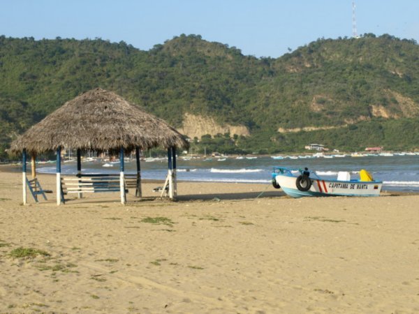Puerto Lopez' beach 