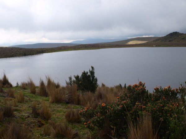 Lake before Sincholagua