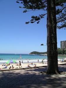 Beautiful day on Manly Beach