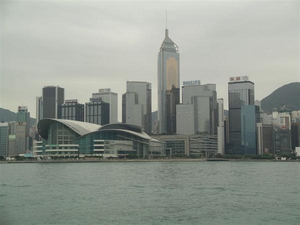 View of Hong Kong Island from the Star ferry