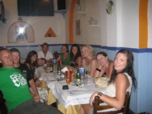 Another Dinner in Santorini