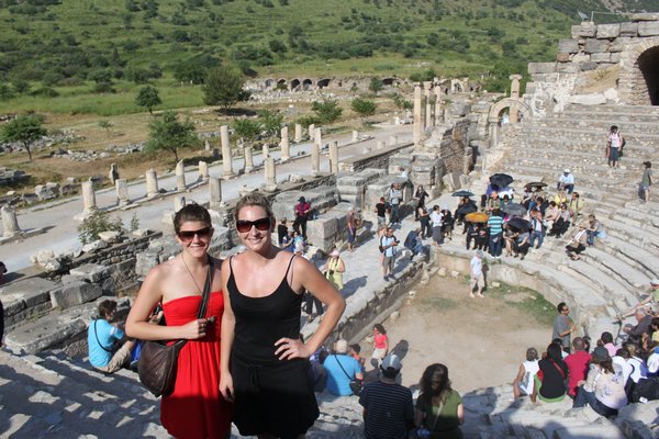 The ancient theatre in Ephesus