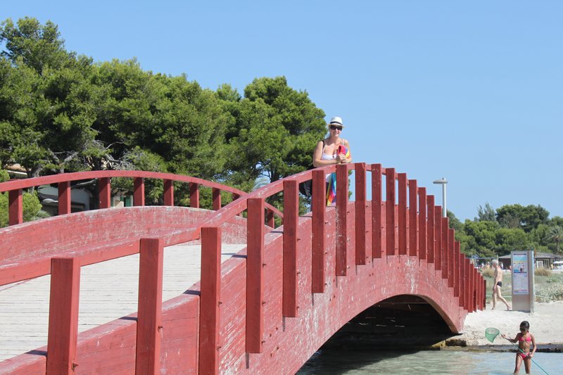 Little bridge in Alcudia