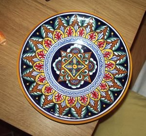 Deruta ceramic plate