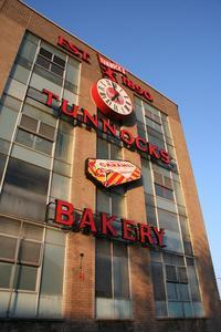 Tunnocks Factory, just along the road from our house in Bothwell.