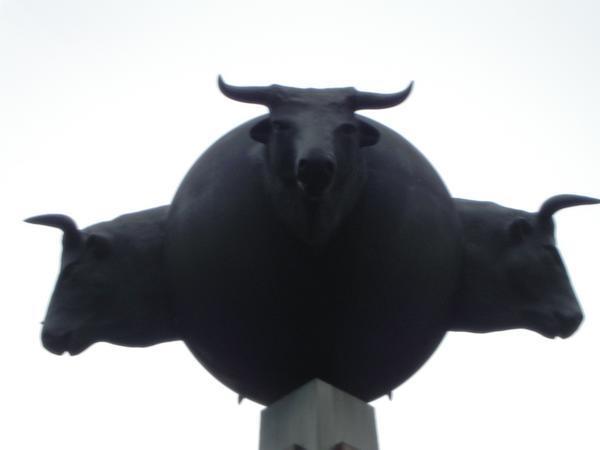 Bull Sculpture, Pamplona